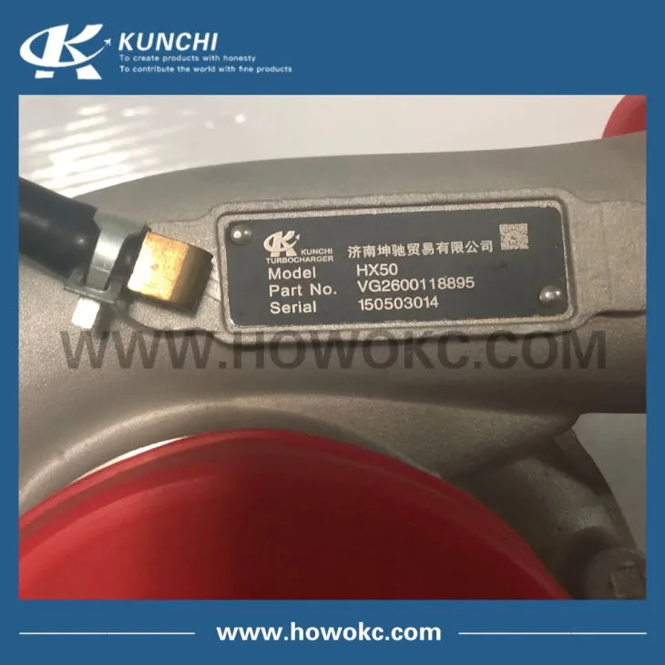 Sinotruk HOWO VG2600118895 Turbocharger